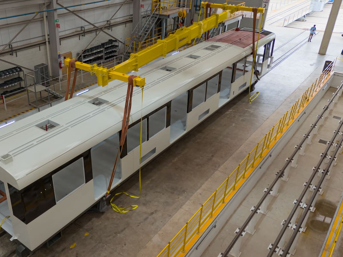 Proyecto de nuevos trenes del Metro de Medellín alcanza el 30 % de ejecución