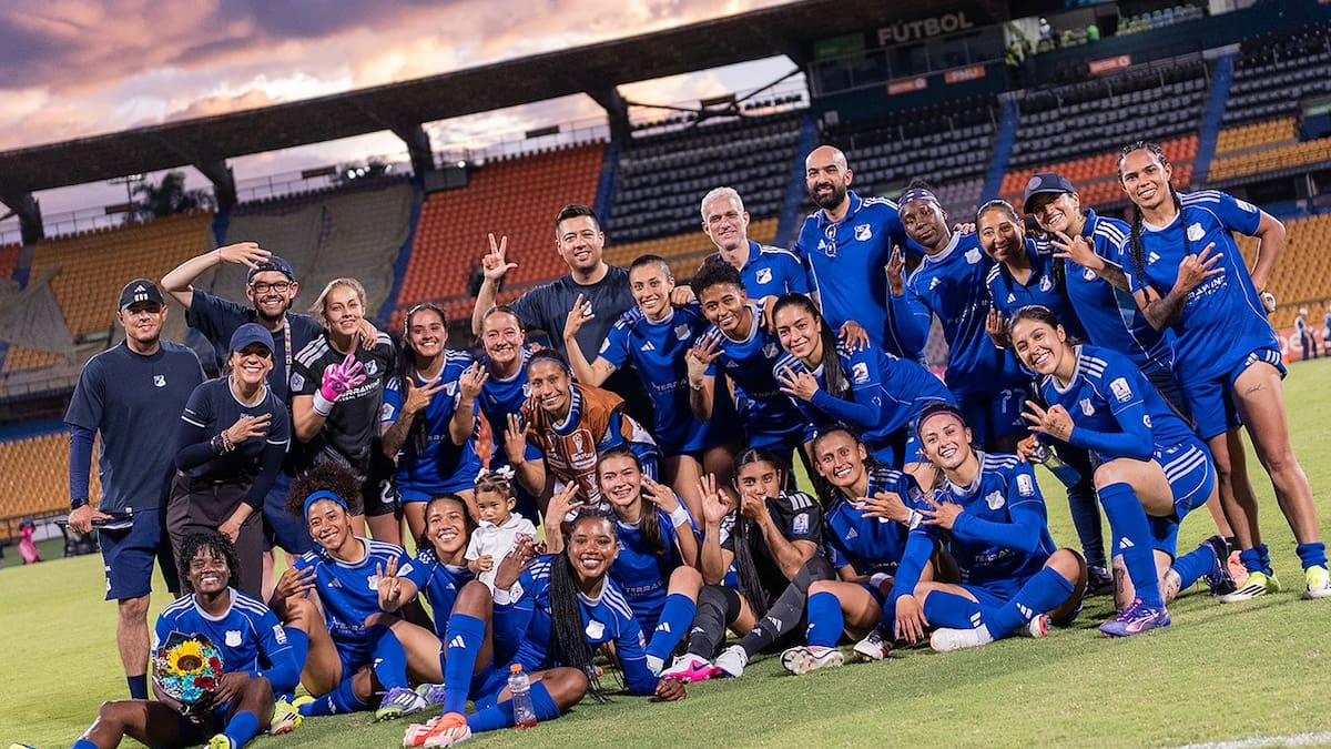 Millonarios le ganó el clásico a Nacional: tabla de posiciones de cuadrangulares en Liga Femenina