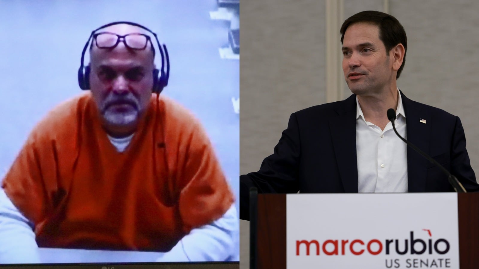 Salvatore Mancuso y Marco Rubio