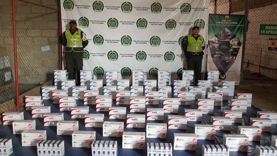 Incautación. Foto: Policía