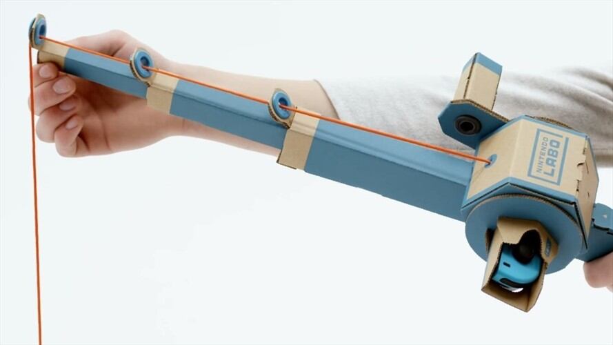 Nintendo Labo es la nueva apuesta de la compañía japonesa que mezcla videojuegos con cartón en la Switch. Foto: https://www.nintendo.es/Nintendo-Labo