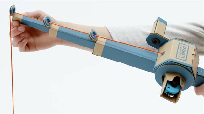 Nintendo Labo es la nueva apuesta de la compañía japonesa que mezcla videojuegos con cartón en la Switch. Foto: https://www.nintendo.es/Nintendo-Labo