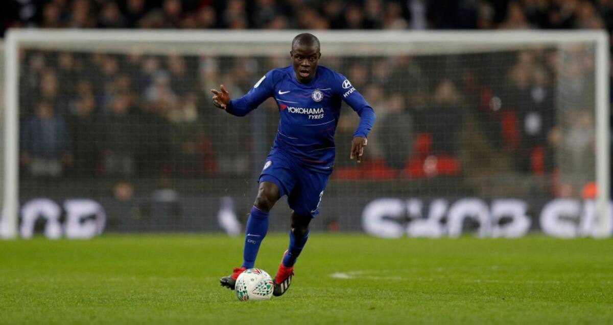 N'golo Kanté, volante del Chelsea.