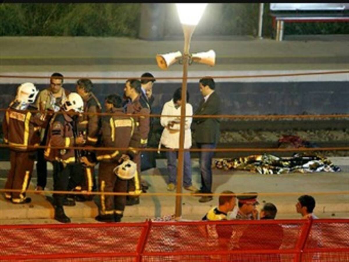 Dos colombianos, entre víctimas mortales del accidente de tren en España