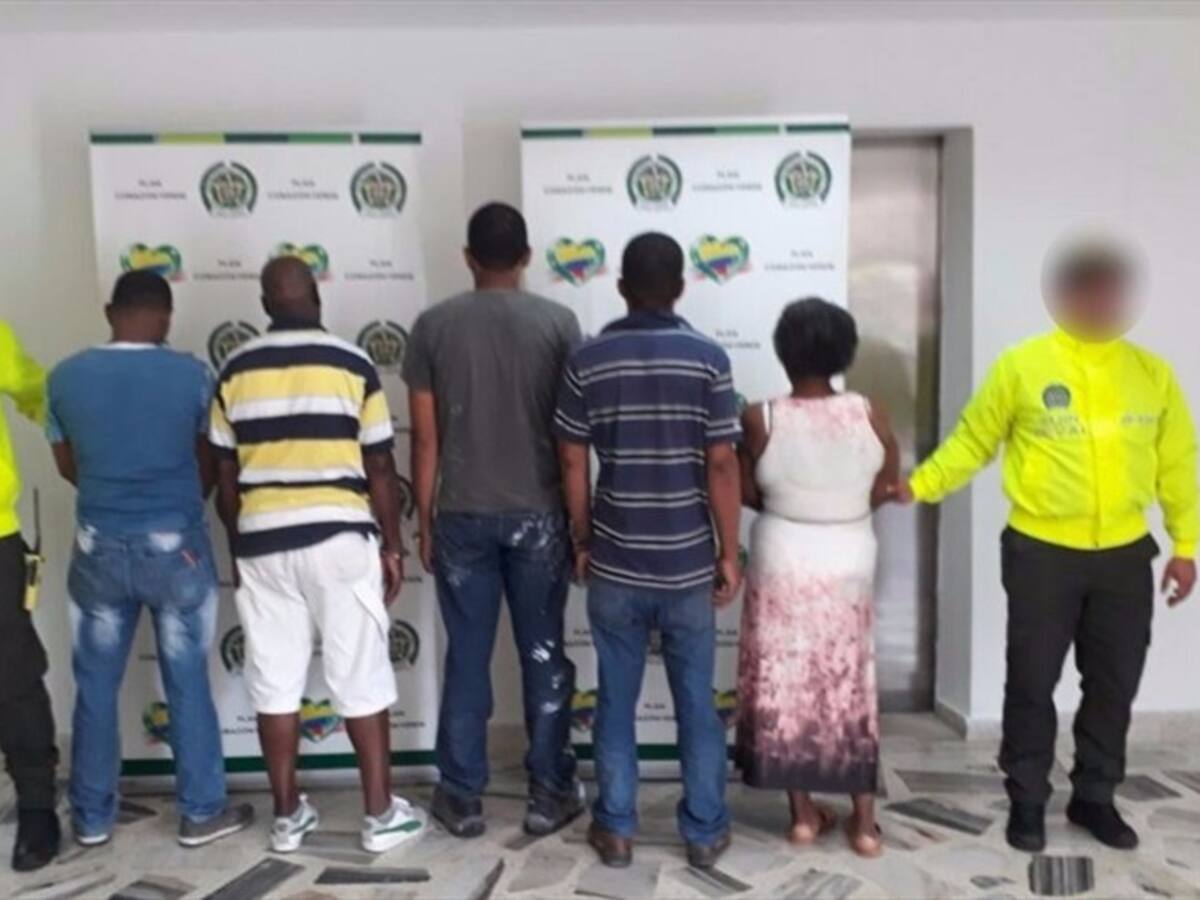 Capturan integrantes de banda dedicada al microtráfico en Buenaventura