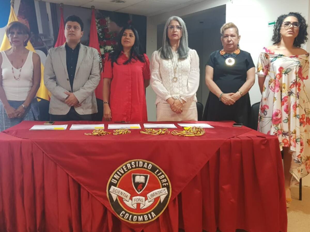 Reconocimiento de la Universidad libre por actividad investigativa
