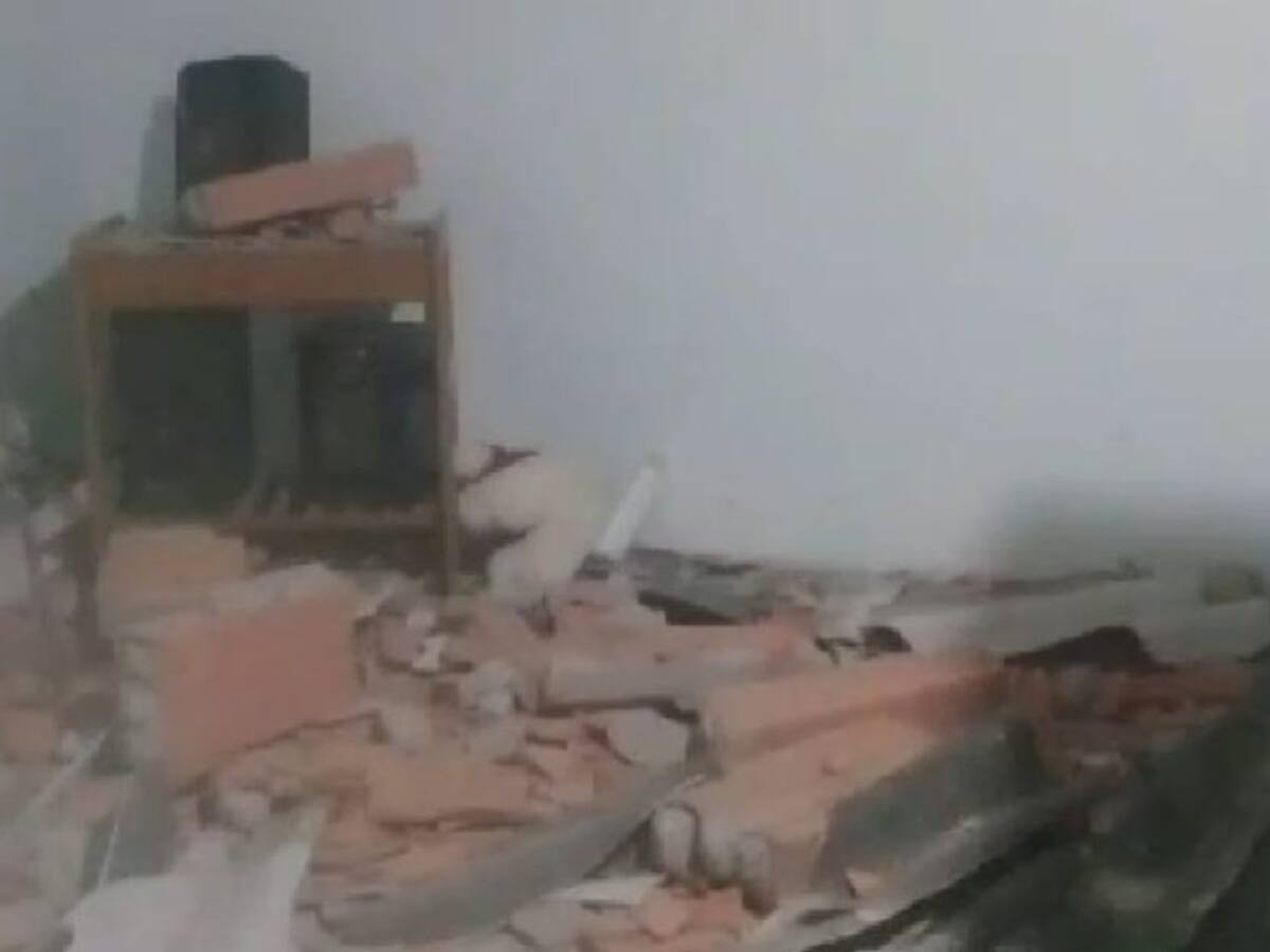 Un menor y una mujer heridos por caída de una pared en Barranquilla