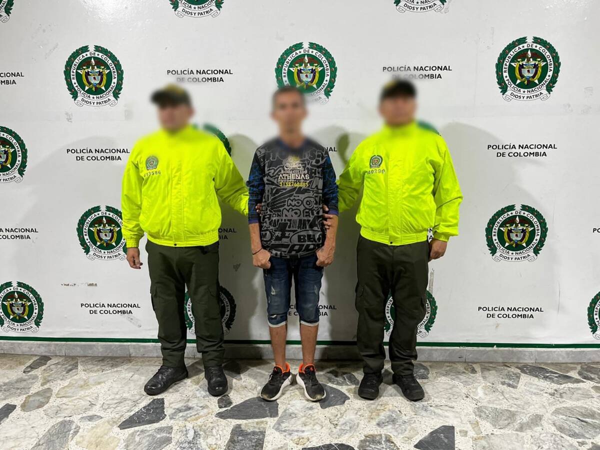 Alias ´Duende´ fue capturado en Ibagué