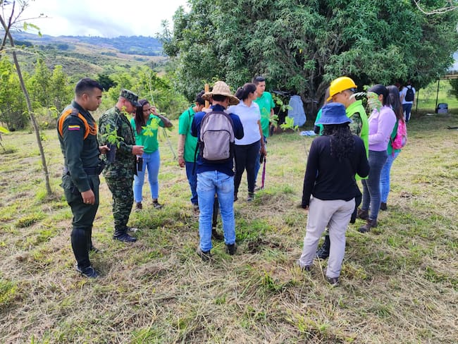 Autoridad policial en el Huila, le apuesta a la conservación del medio ambiente