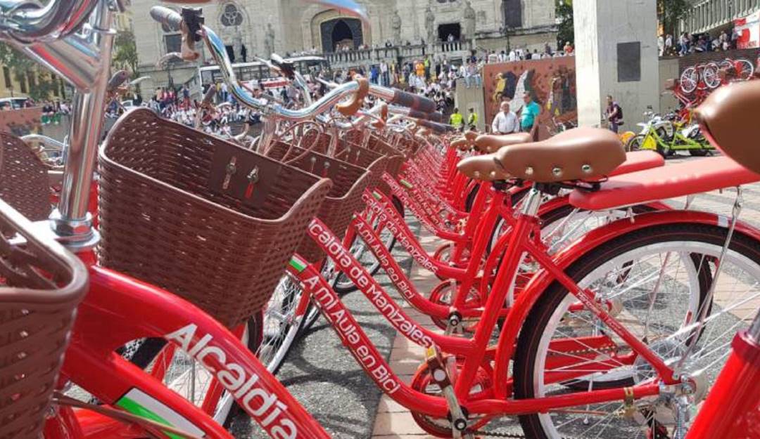 Las bicicletas correspondían al programa "Al Aula en Bici" / Foto Caracol Radio