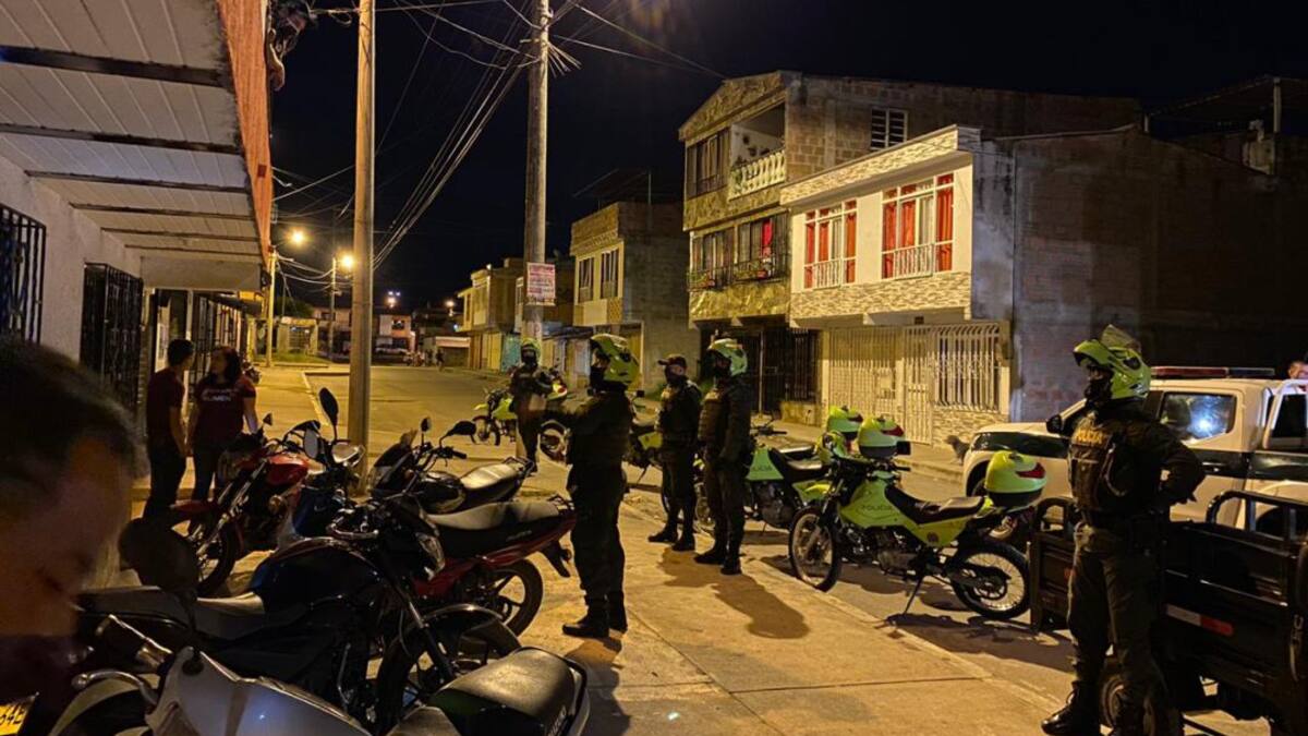 100 comparendos por infringir toque de queda y ley seca en el Quindío