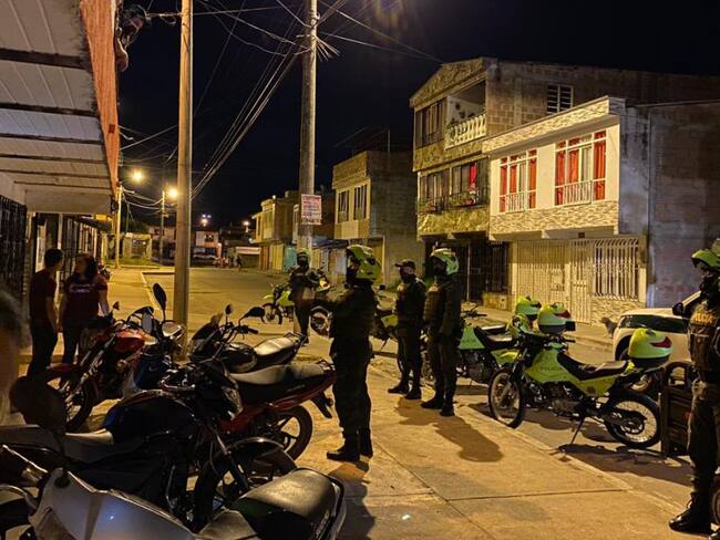 100 comparendos por infringir toque de queda y ley seca en el Quindío