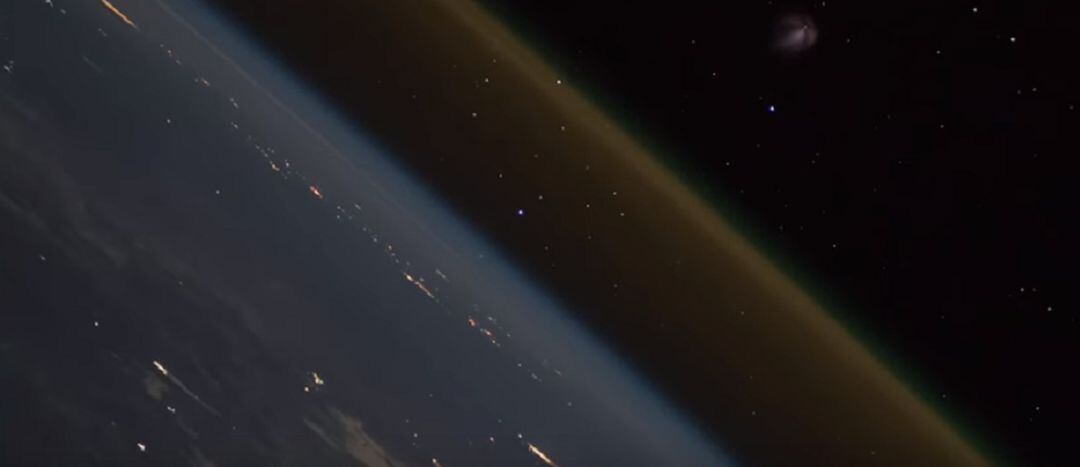 Impresionante lanzamiento de cohete desde el espacio