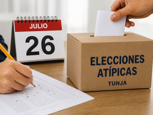 Los estudiantes que tenían cruce con puestos de votación fueron reubicados en la UPTC para presentar el examen.
