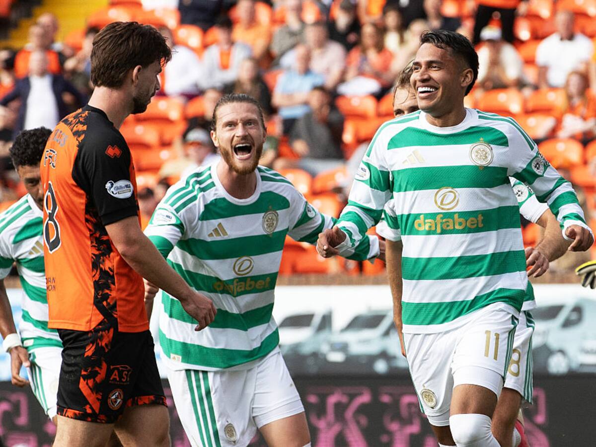 Camilo Durán marcó su primer gol con Celtic y le dedicó el tanto a Colombia: Véalo acá
