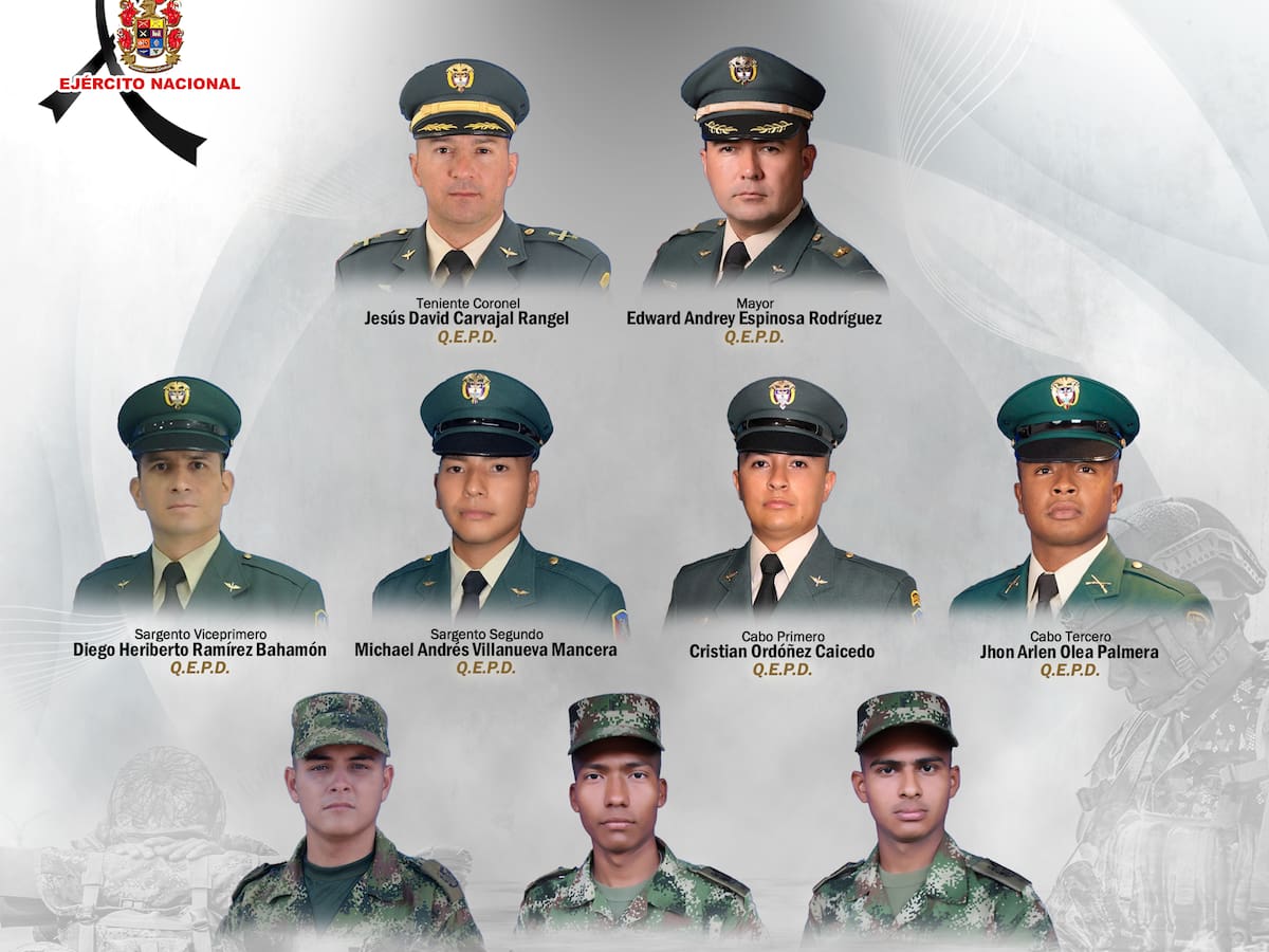 Pesar en Boyacá por la muerte de dos militares en accidente aéreo