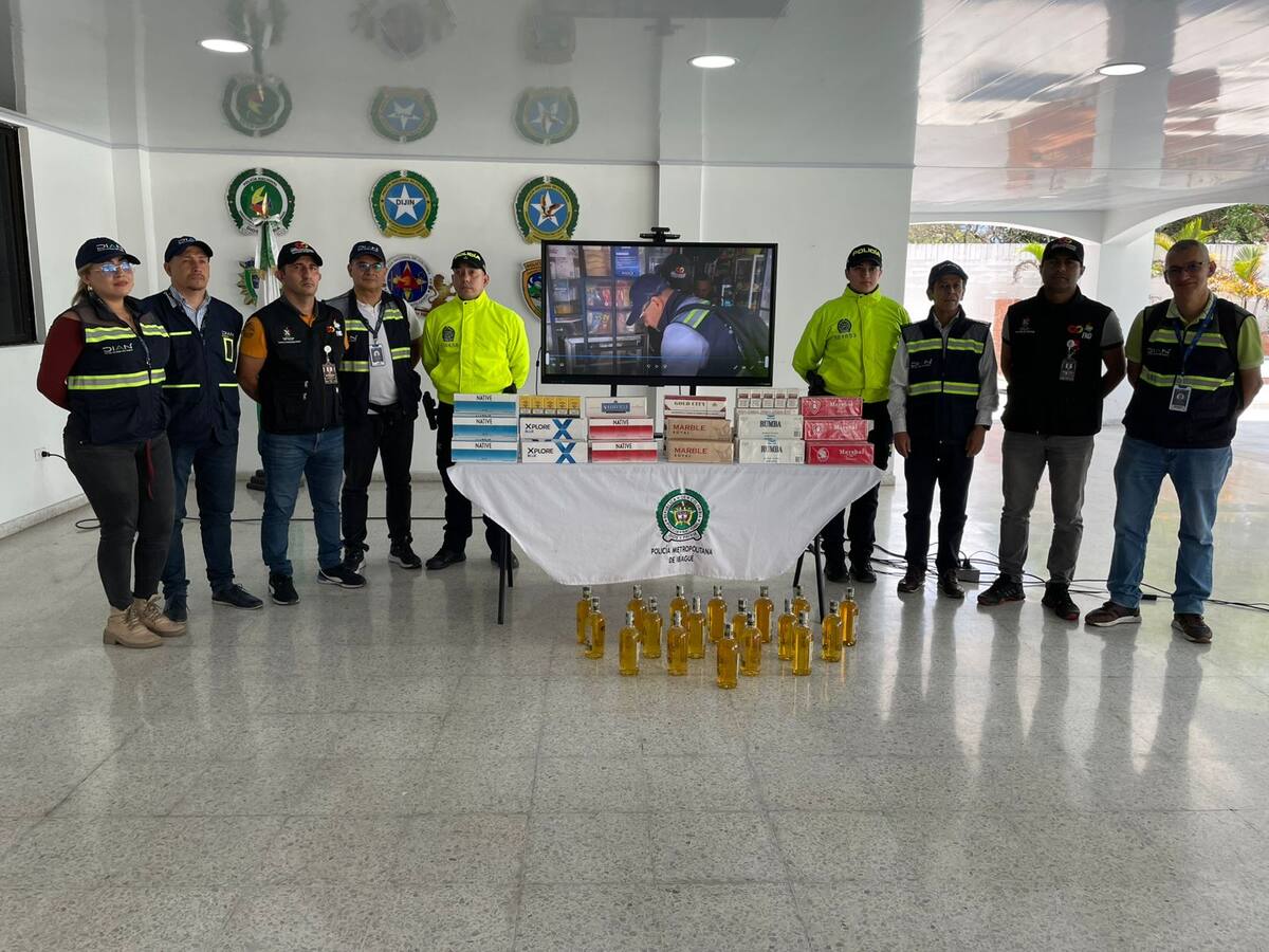 Detectan licor y cigarrillos de contrabando en la Plaza la 21 de Ibagué