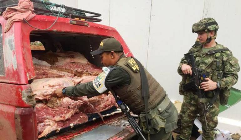 Carne de contrabando