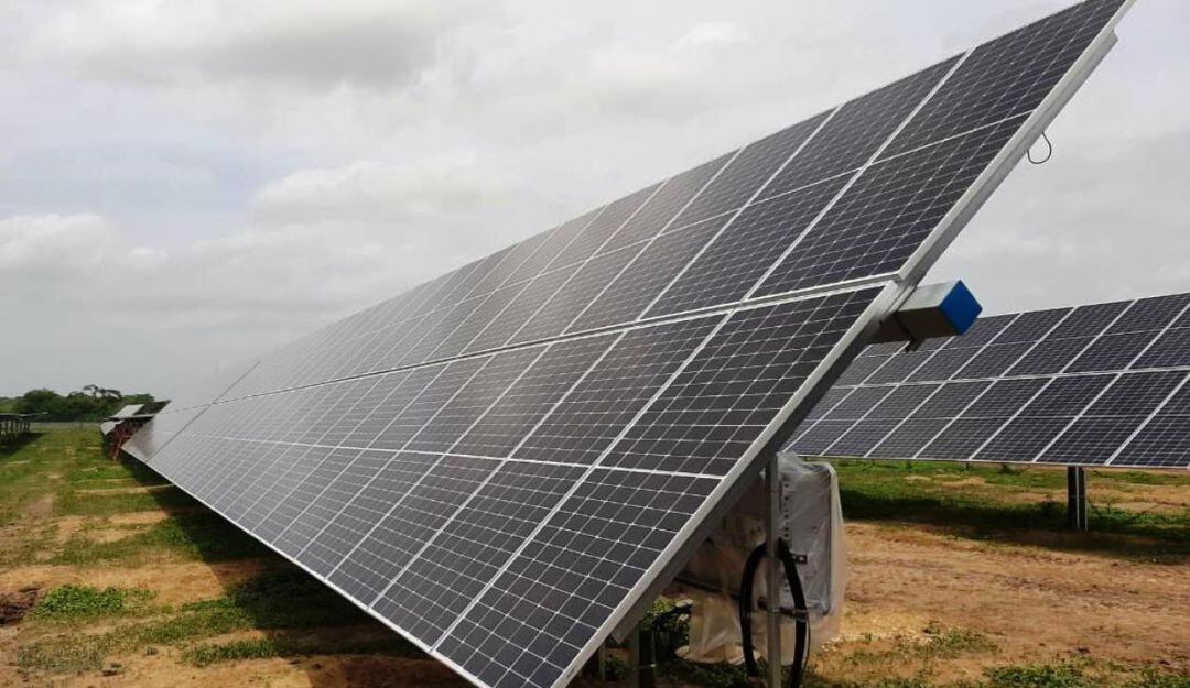 Imagen de referencia de generación de energía limpia.