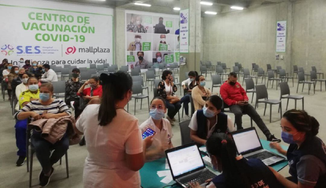 Puesto de vacunación