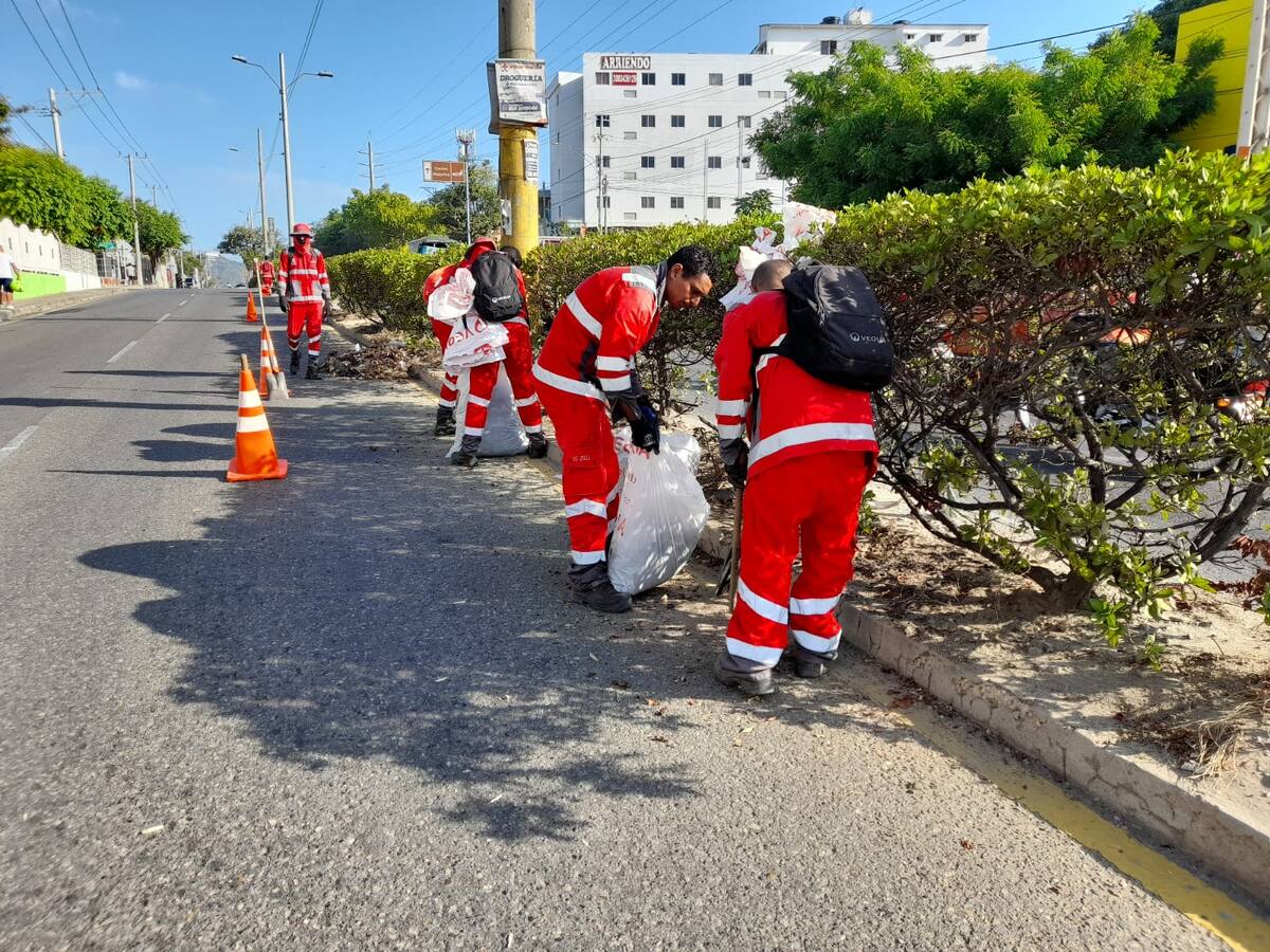 26 toneladas de residuos recolectadas en nueva jornada de “Mi Avenida Limpia”
