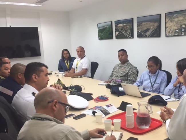 Armada fortalece planes para la seguridad de la Refinería de Cartagena