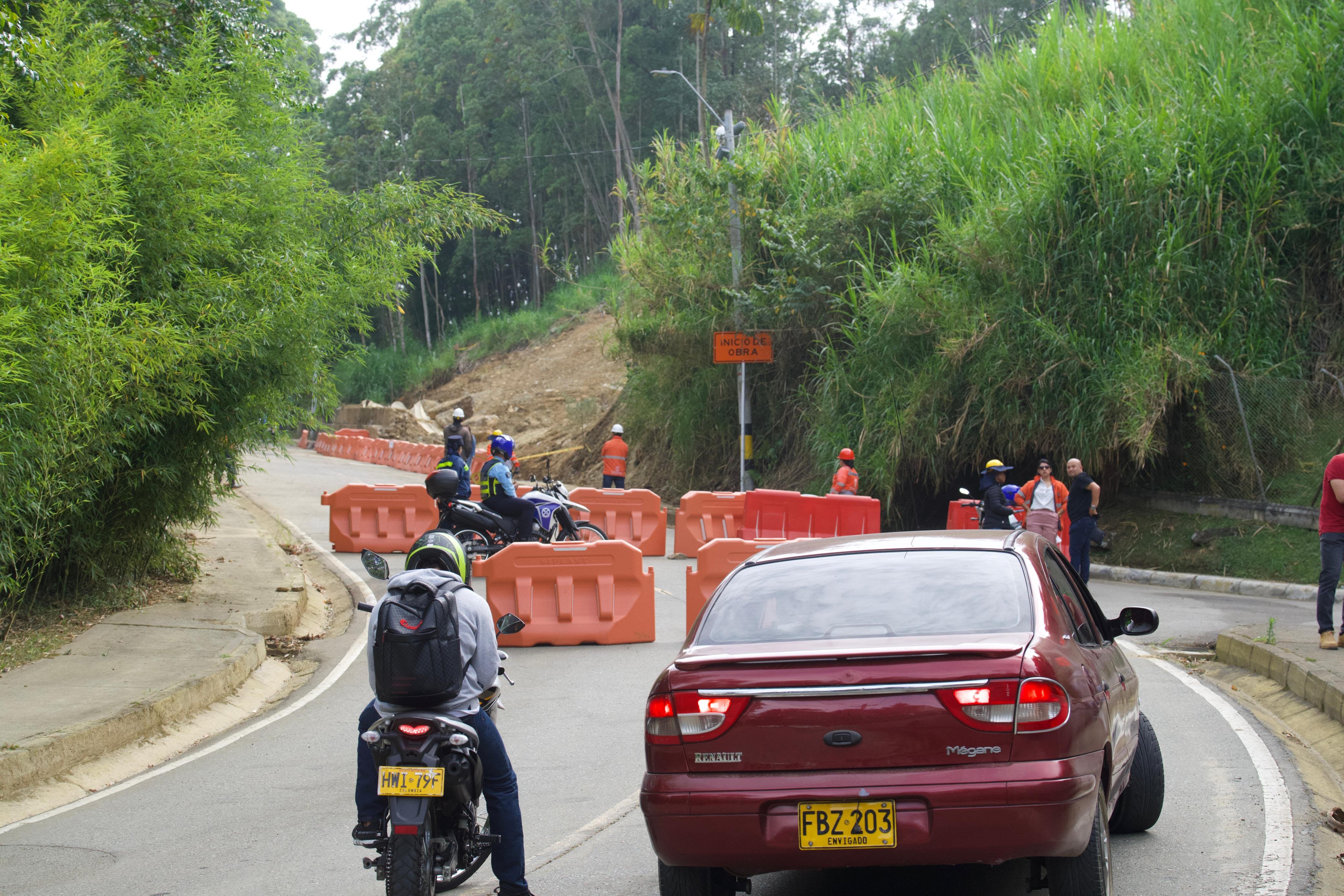 La zona estará bajo monitoreo constante por parte de agentes de tránsito. Foto: Alcaldía de Medellín.