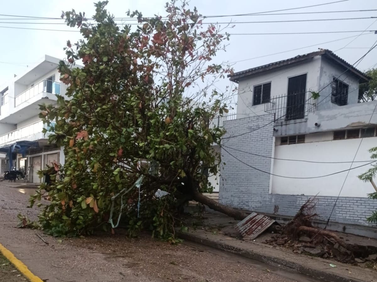 Vendaval en Chibolo, Magdalena deja 400 viviendas afectadas