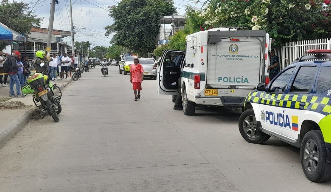 Tras bajarse de una camioneta en el sector El Tancón de Olaya Herrera, la víctima recibió varios balazos propinados por sujetos en moto