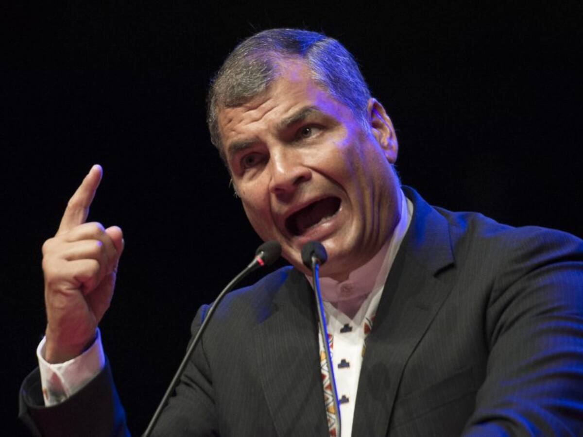 Rafael Correa buscará la vicepresidencia de Ecuador en 2021