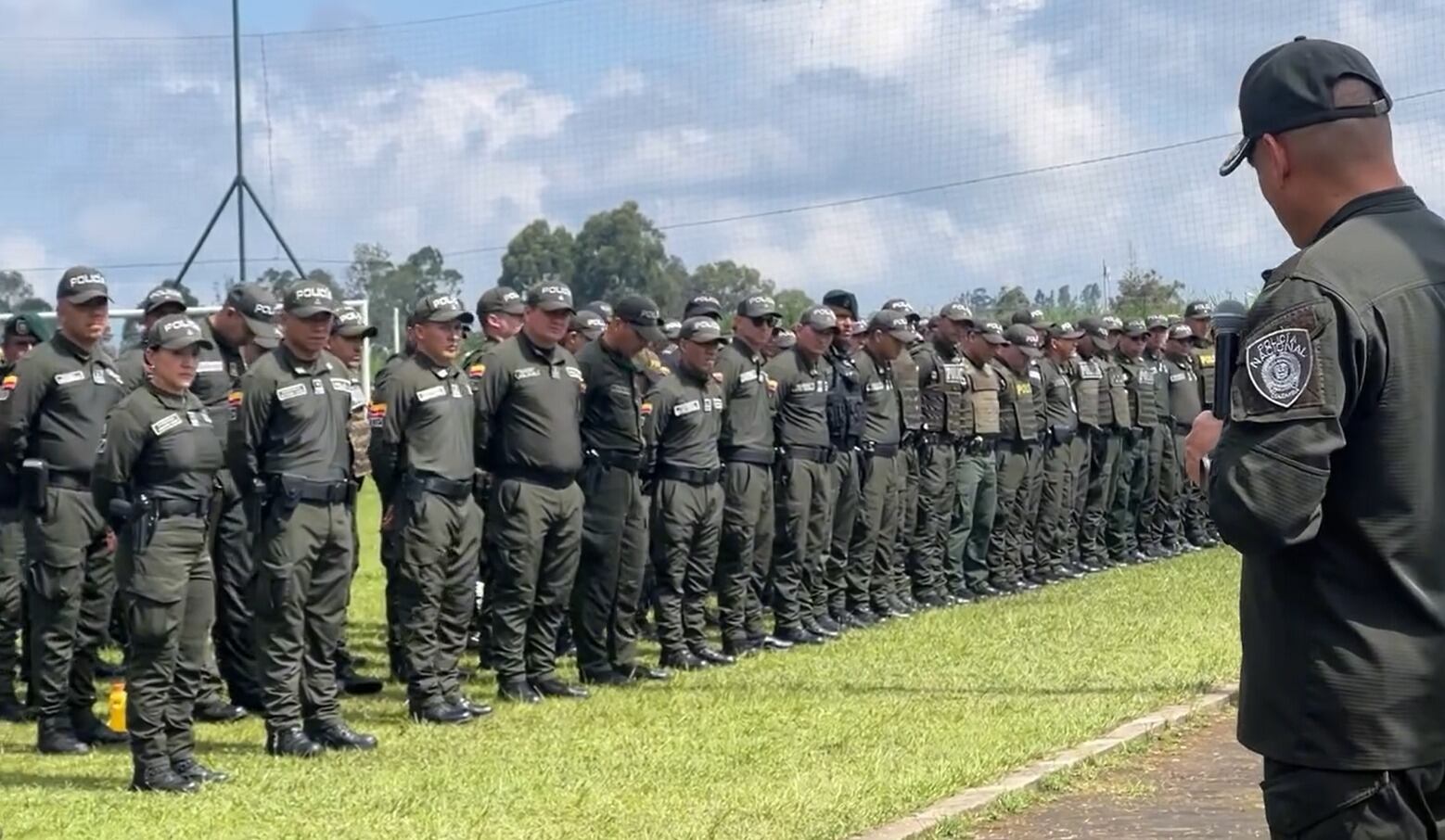 Más de 4.400 uniformados en los puestos de votación. Crédito: Policía Nacional.