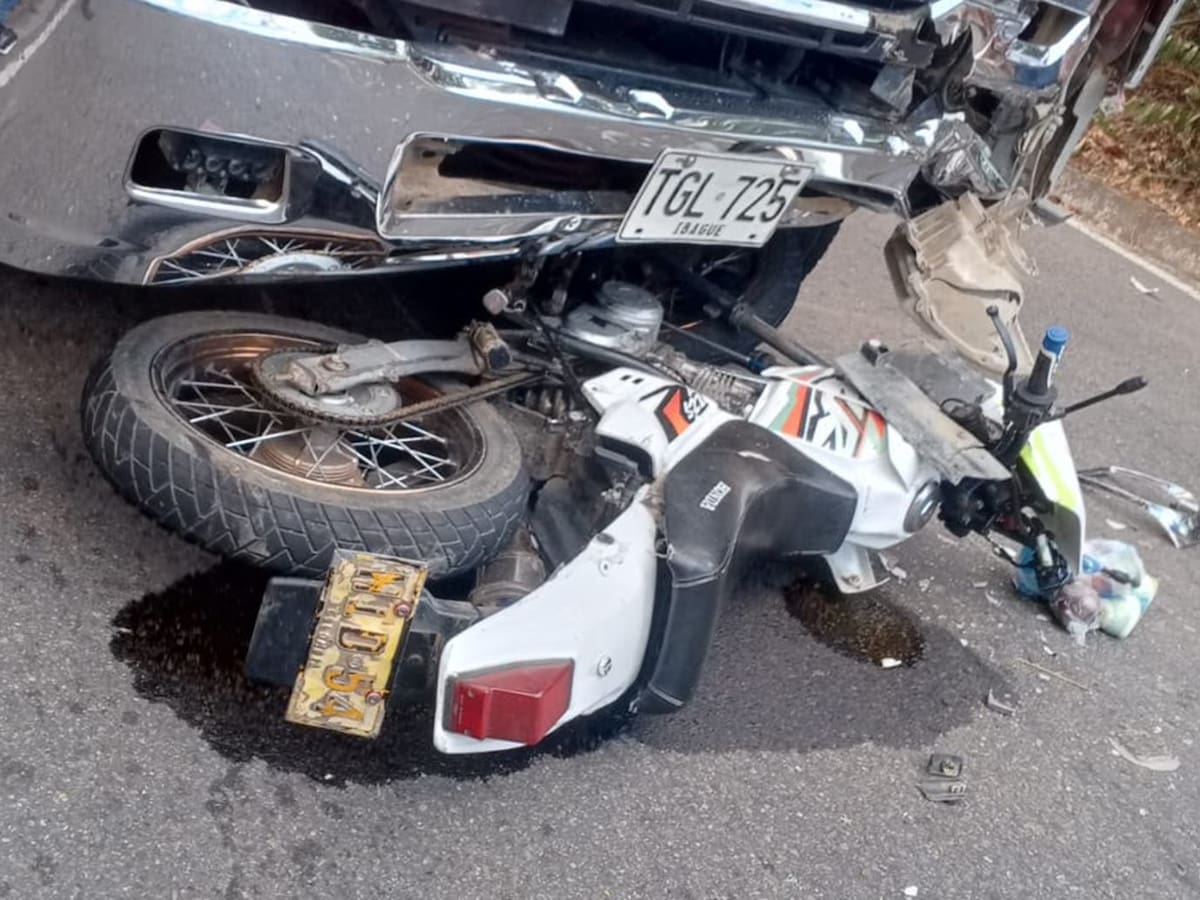 Dos personas murieron en accidentes de tránsito en vías del Tolima