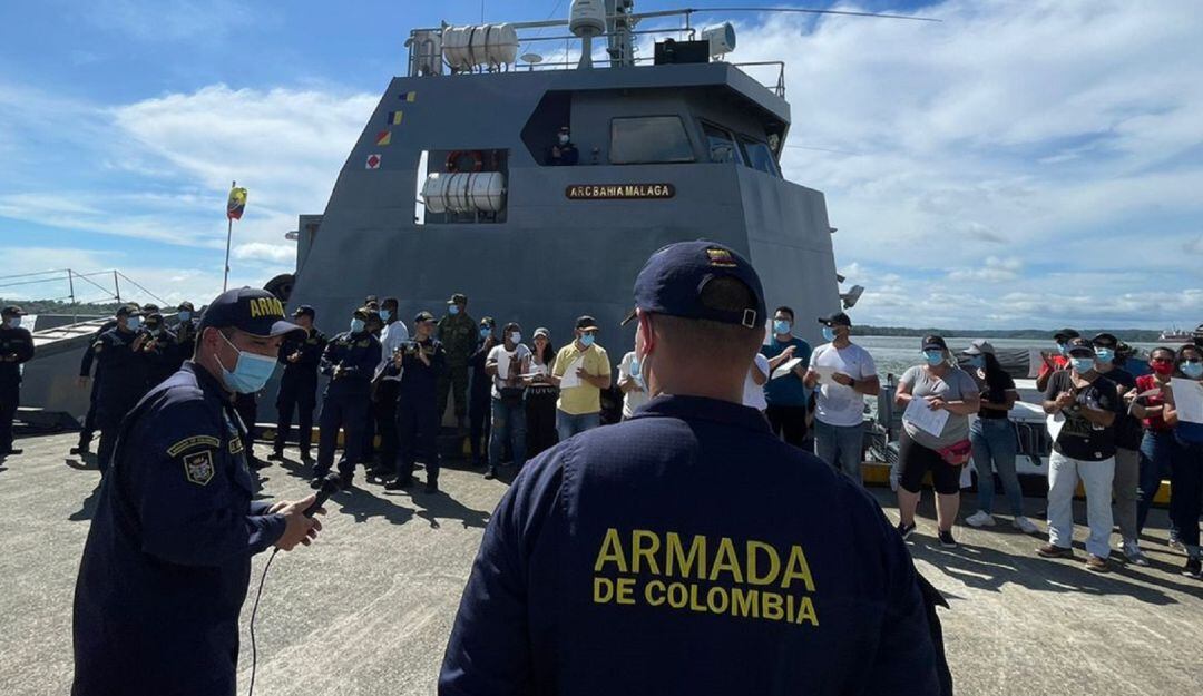 La labor contó con el apoyo de la Gobernación del Cauca, la Fundación Patrulla Naval del Pacífico, la Fundación Una Gota por mi País, Tropicana y la Gobernación de Nariño. 