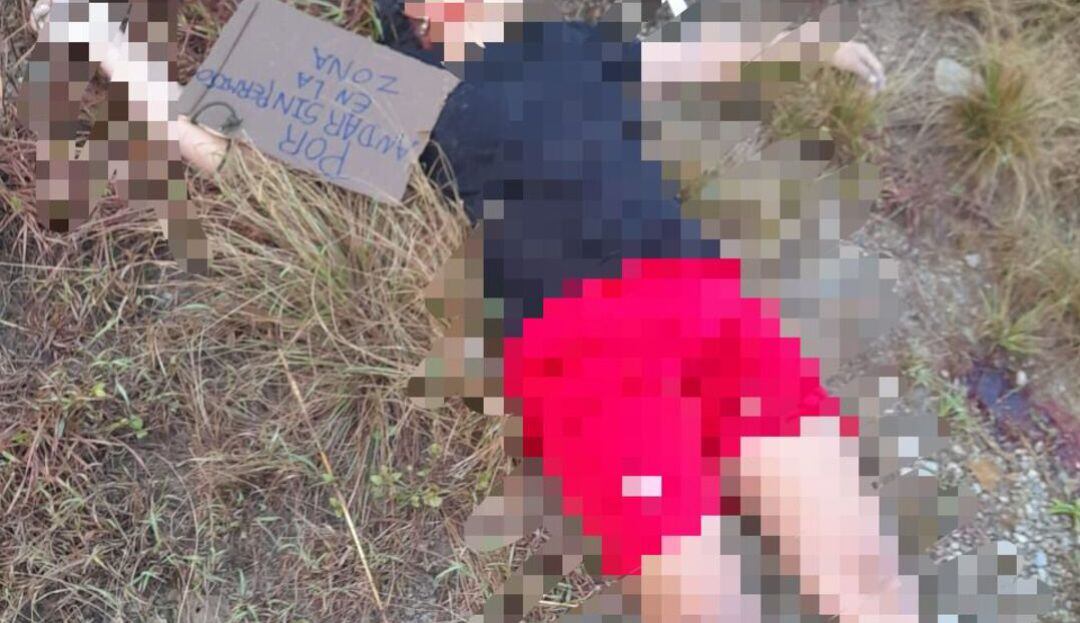 Jóvenes asesinadas en la vereda el Edén perteneciente al municipio de Policarpa