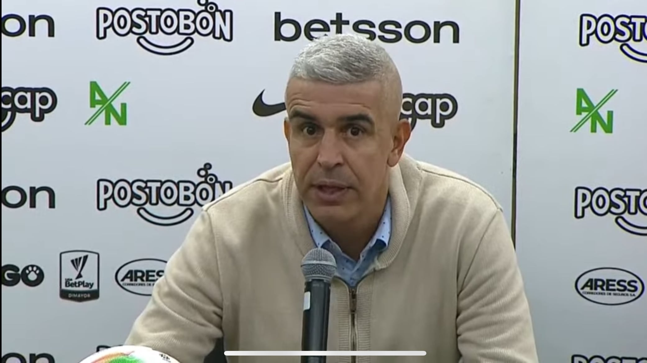 Andrés Orozco/ Pantallazo Dimayor