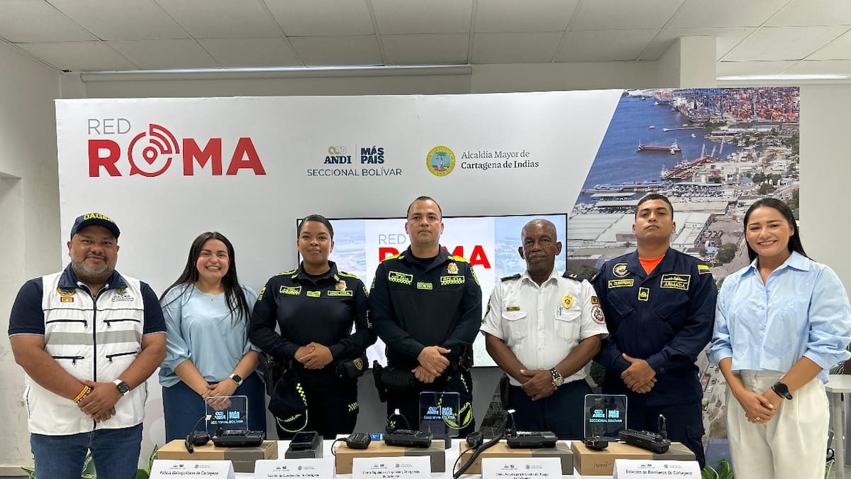 ANDI Bolívar fortalece la atención de emergencias en Cartagena con equipos de comunicación