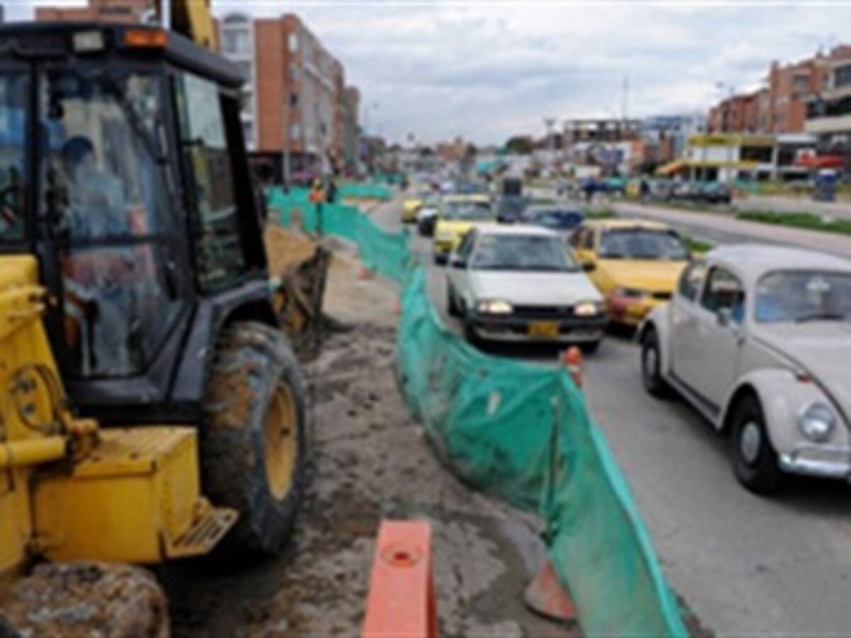 Un nuevo frente de trabajo provocará más problemas de movilidad en Bogotá