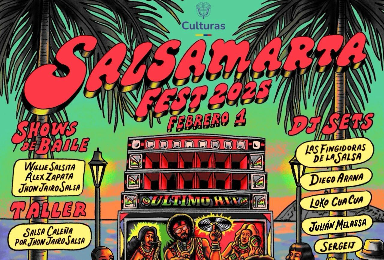 Salsamarta Fest, evento organizado por la Fundación Afrocultural del Caribe con apoyo del Ministerio de las Culturas