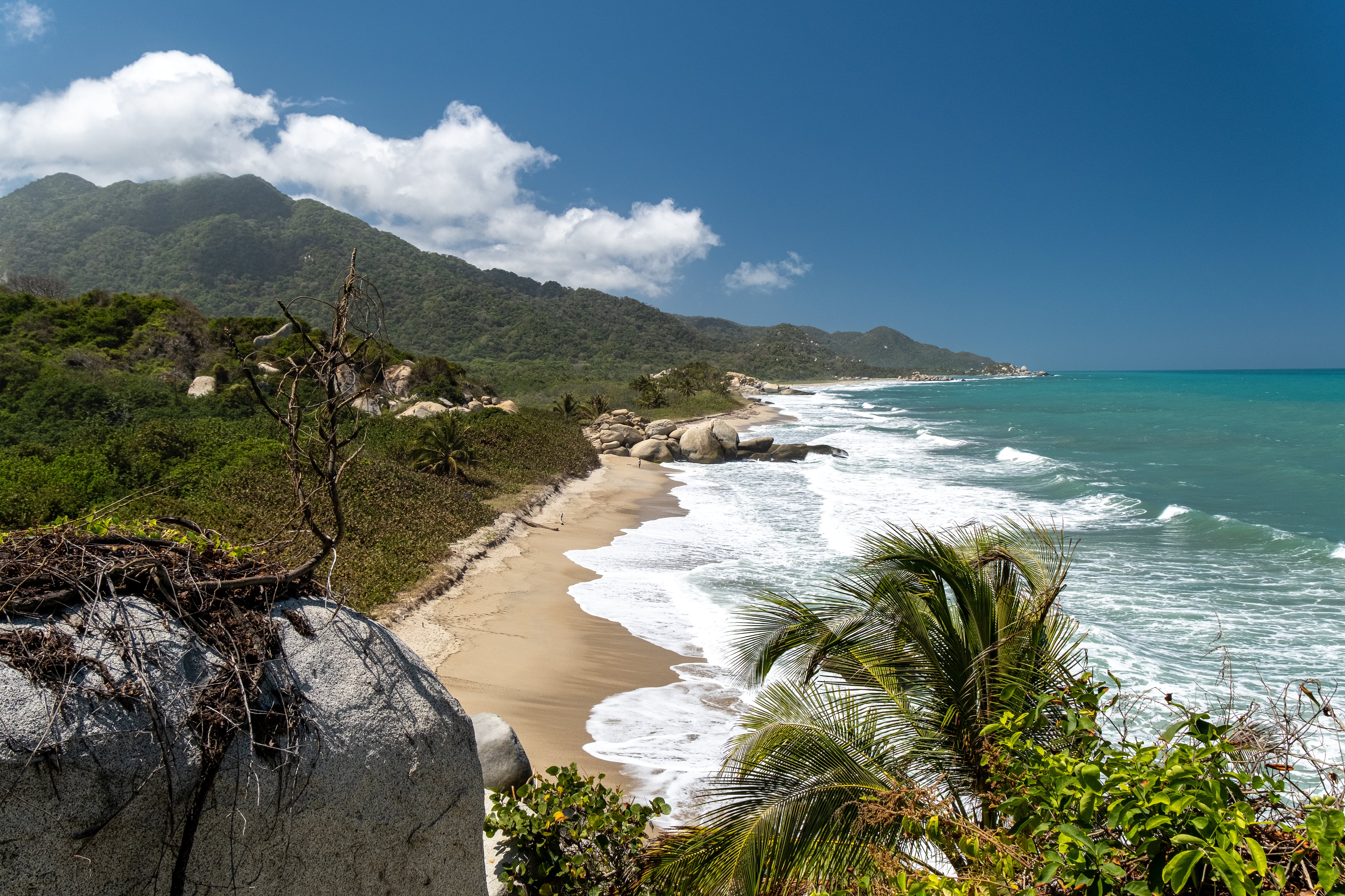 Parque Tayrona, Santa Marta, Magdalena, Colombia (Vía GettyImages)