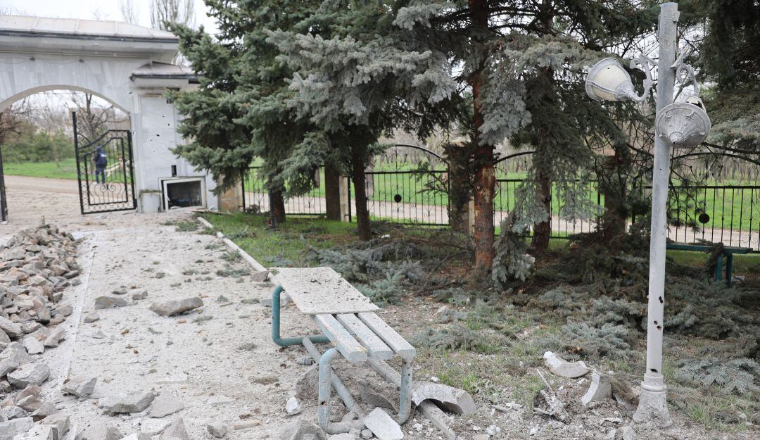 Ataque contra una mezquita en Mariúpol 