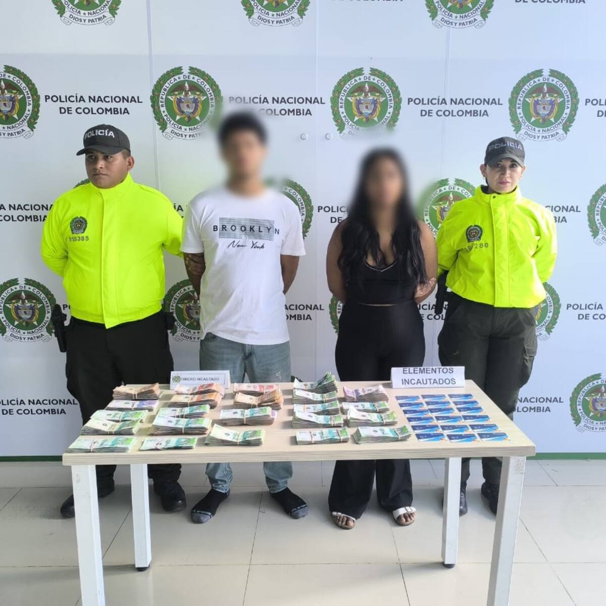 Capturan en Cúcuta a dos ciudadanos dominicanos por presunto lavado de activos