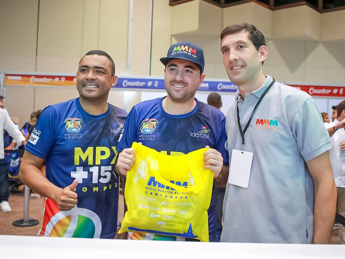Gobernación de Bolívar respalda Media Maratón del Mar