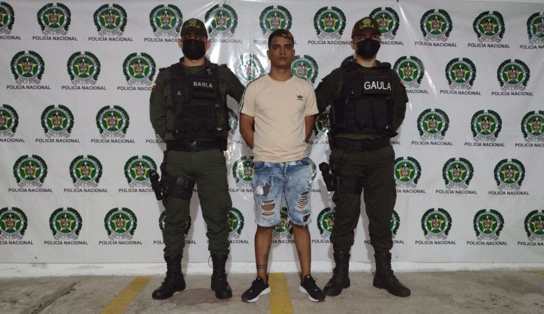 Capturado por el Gaula de la Policía