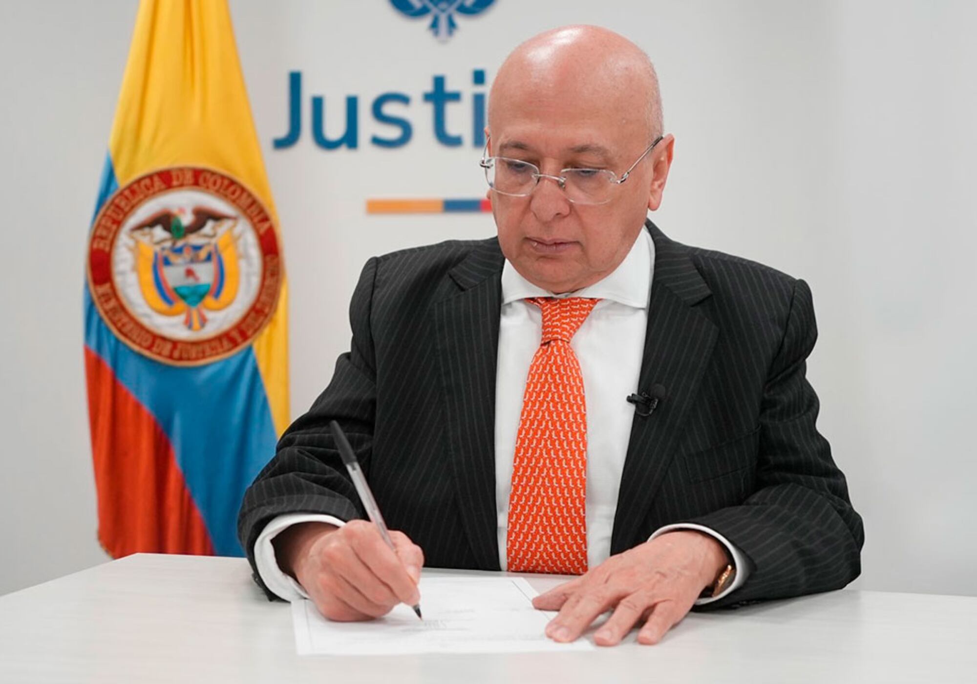 Ministro de Justicia, Eduardo Montealegre | Foto: MinJusticia