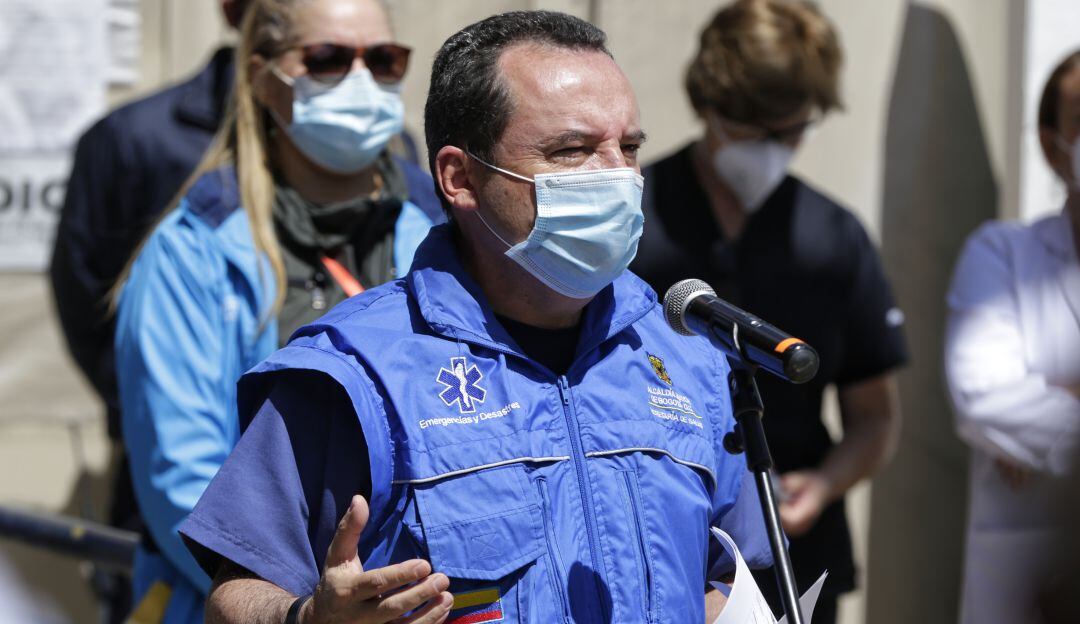 Secretario de salud Alejandro Gómez 