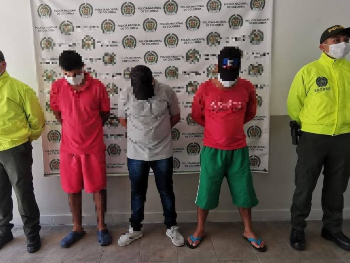 Capturan en el Tolima a ‘piratas terrestres’