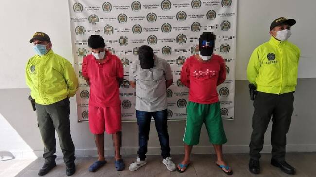 Los sujetos serán presentados ante un juez de control de garantías.