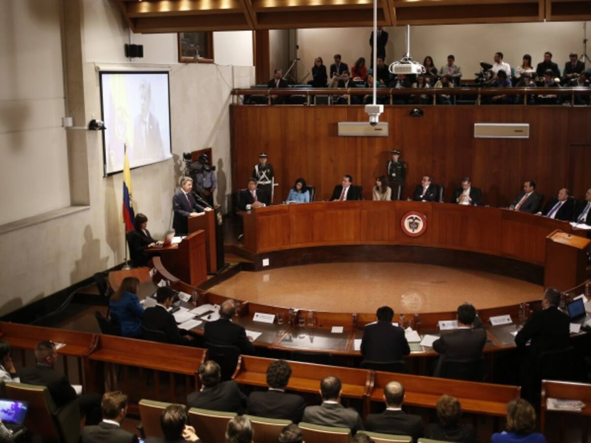 Admiten primera demanda contra el acto legislativo para la paz