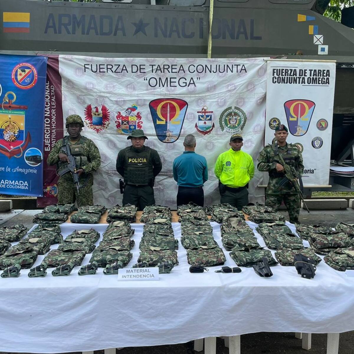 En Caquetá, incautan material de intendencia con destino a disidencias Farc