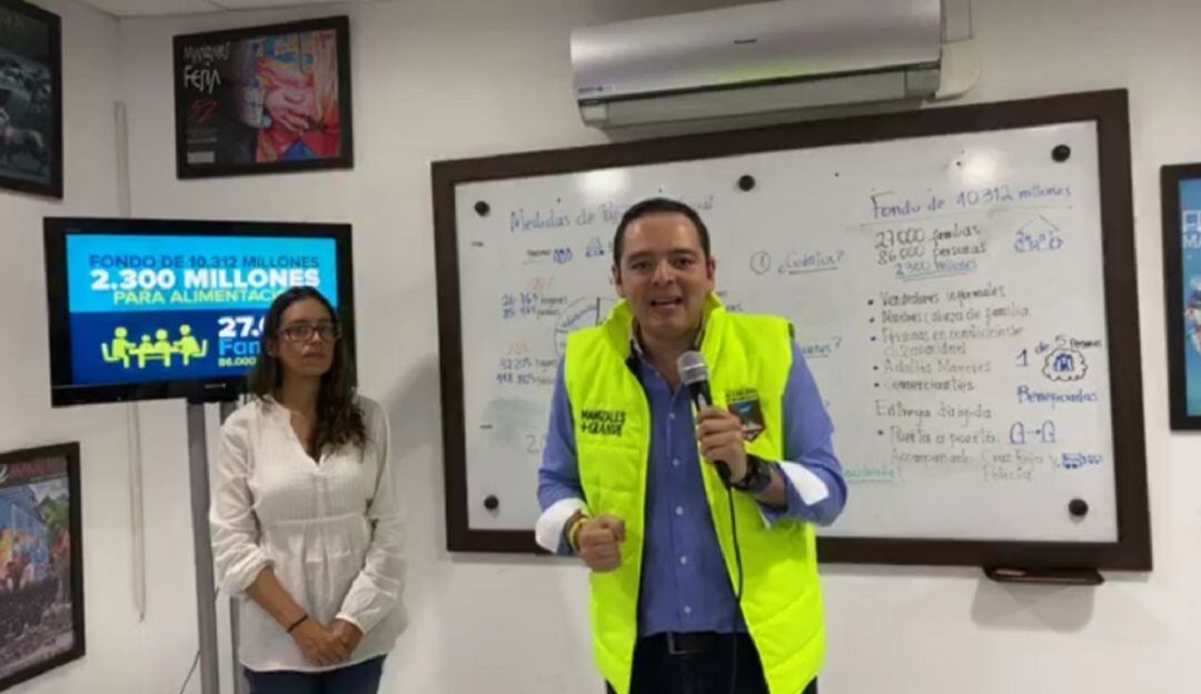 Carlos Mario Marín, Alcalde de Manizales